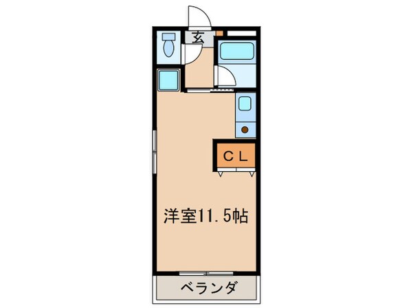 シャトレ旭の物件間取画像